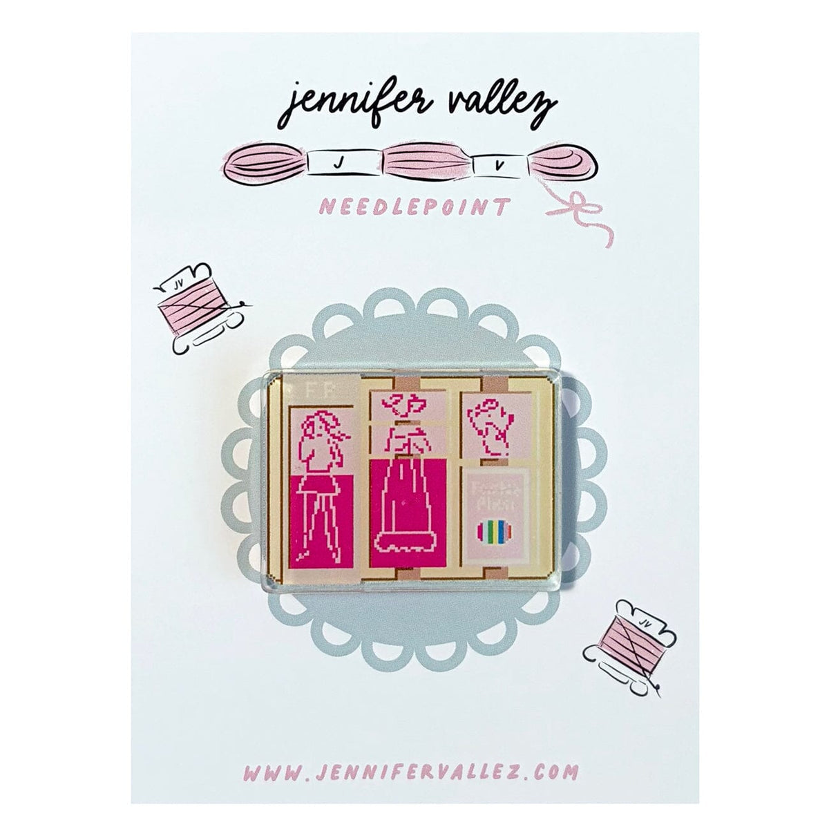 Fashion Plates Needleminder