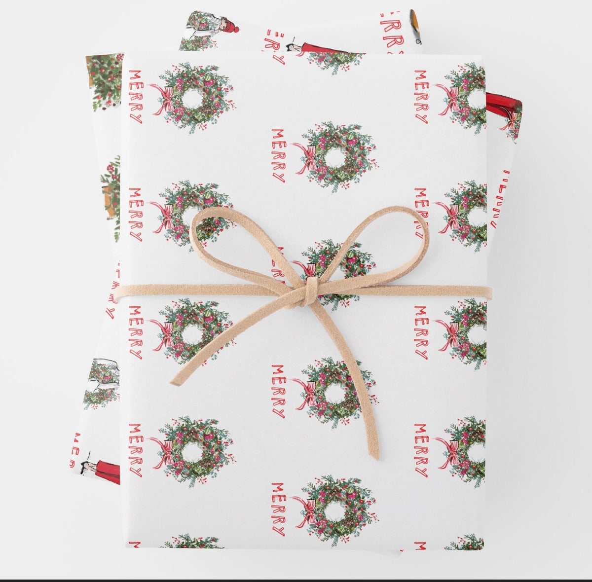Holiday Trio Gift Wrap Sheets
