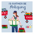Needlepoint Canvas - I'd Rather Be Antiquing