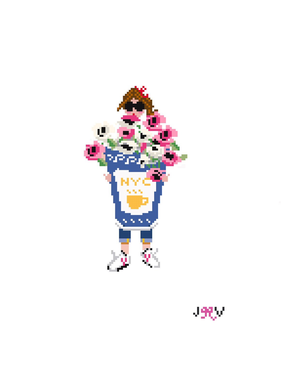 Needlepoint Canvases - Signature Girl Series