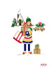 VJV237 - Brown Paper Packages Needlepoint Canvas