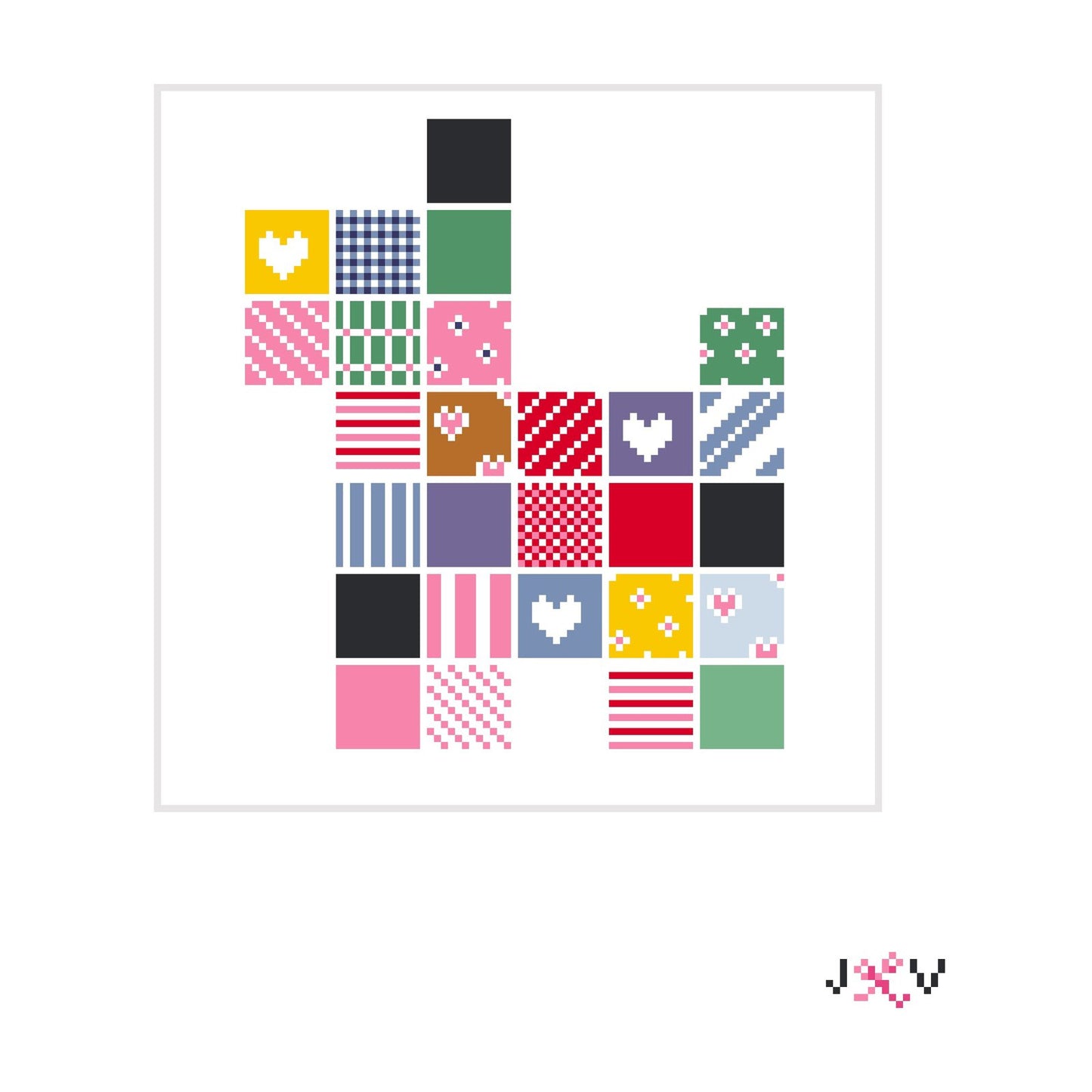 Vintage Patchwork Quilt Canvas Series