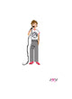 VJV257 - Harry Styles Disco Needlepoint Canvas
