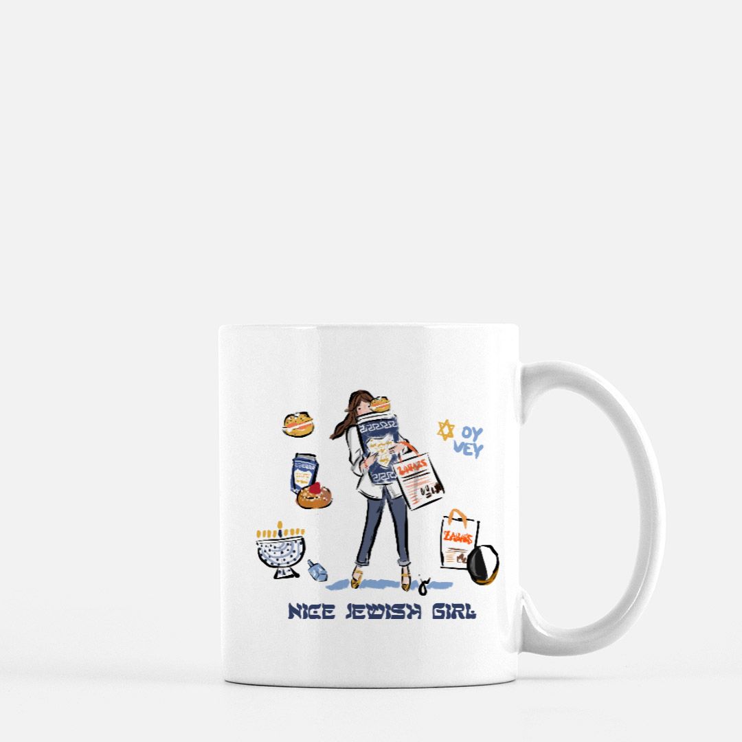 Nice Jewish Girl Mug