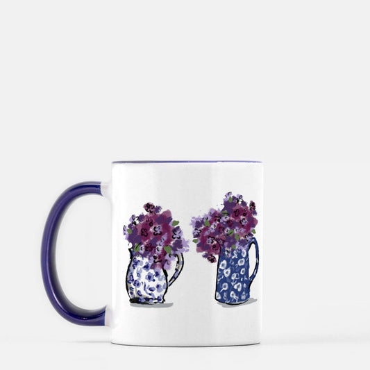 Calico & Lilacs Mug