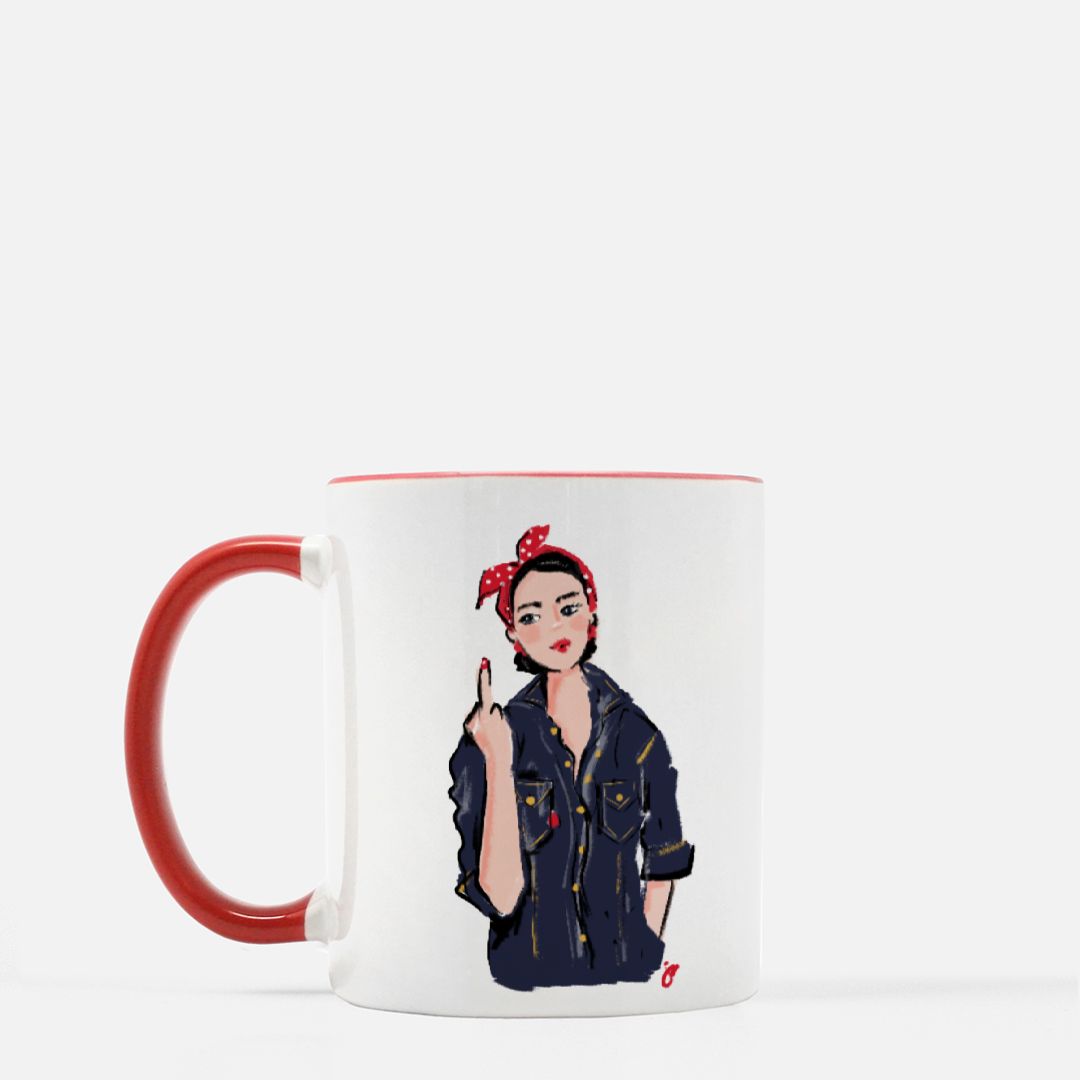 Resist Lipstick Mug
