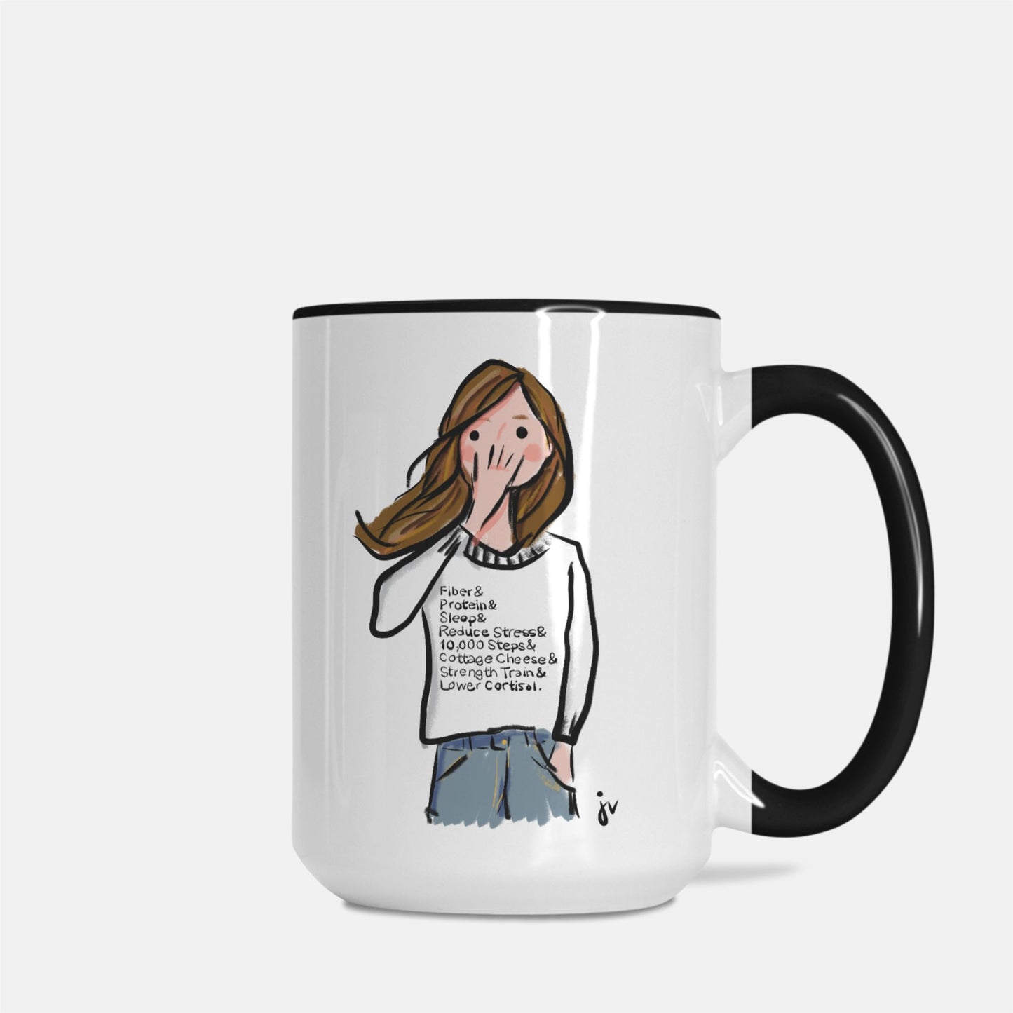 Gen X Menopause Girl Mug