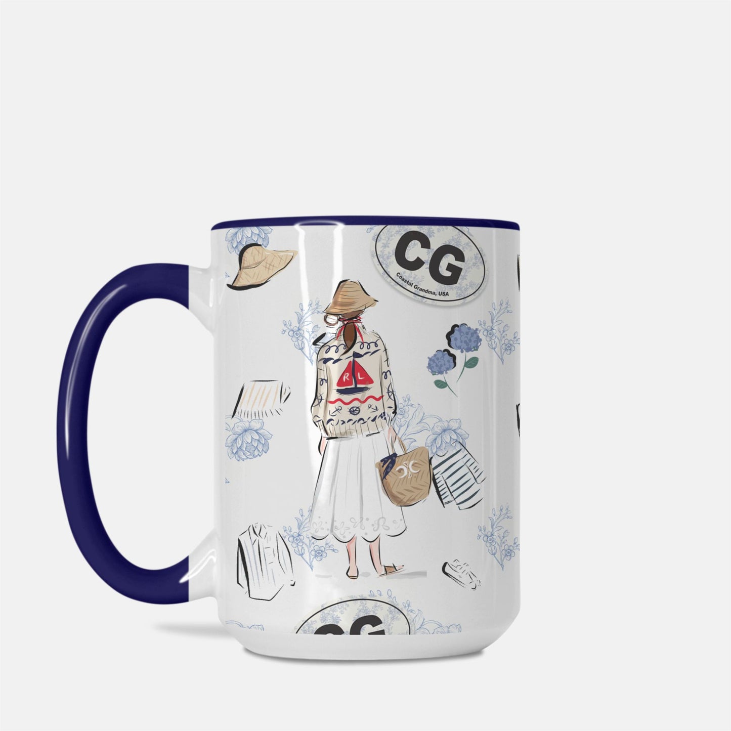 New! Coastal Grandmother 11oz Mug