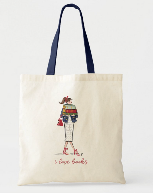 I Love Books Tote
