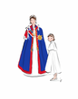 Kate & Charlotte Coronation Art Print