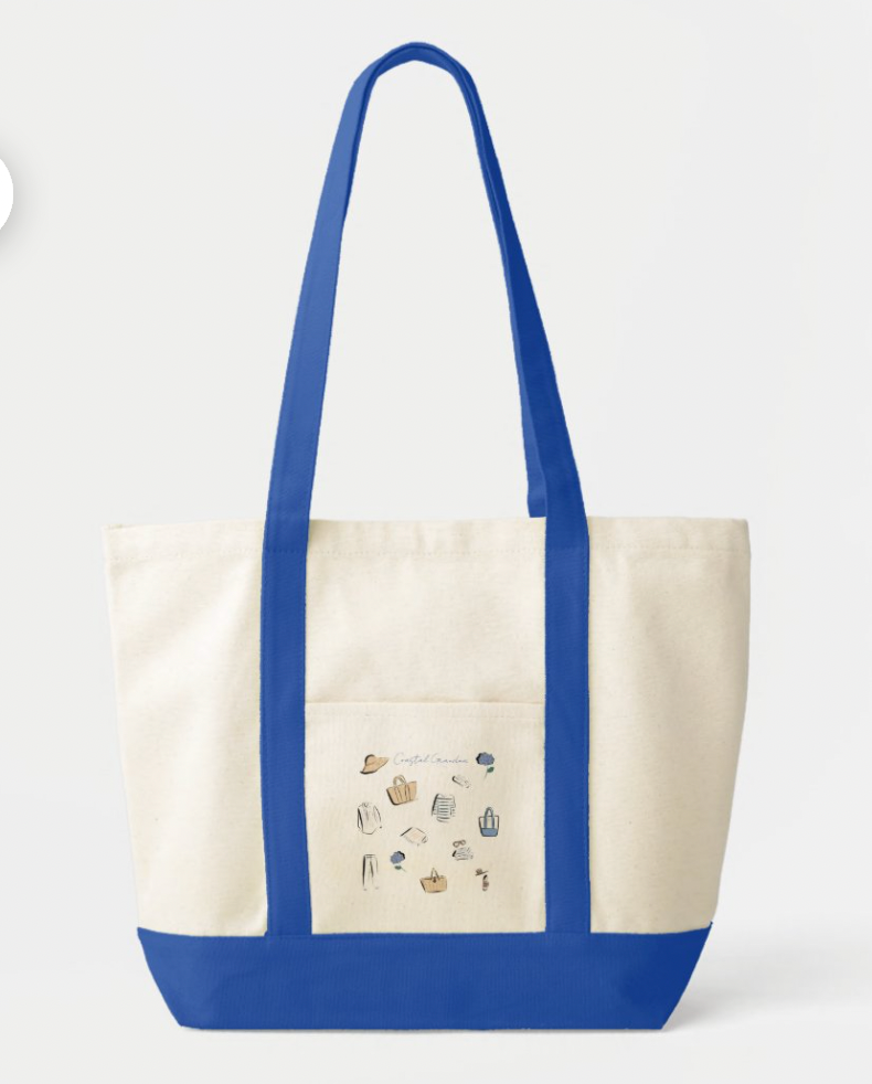 Coastal Grandma Totes