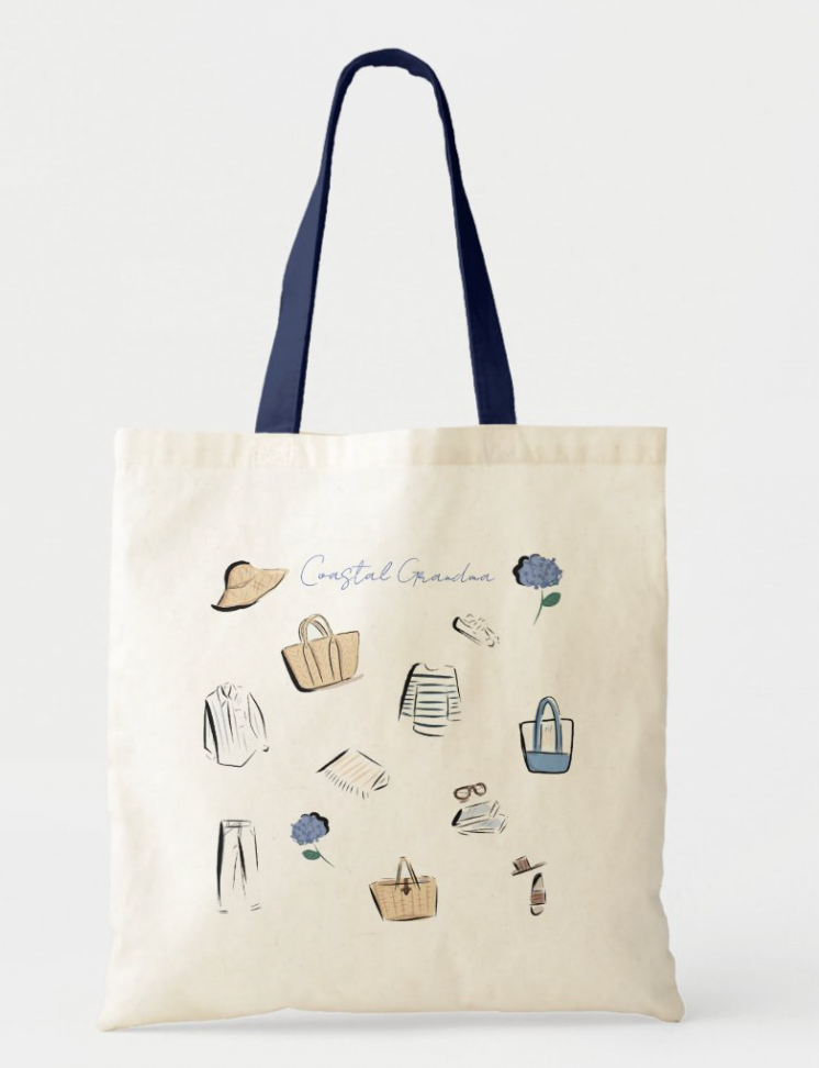 Coastal Grandma Totes