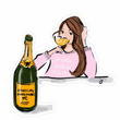 Sparkling Consequences Sticker