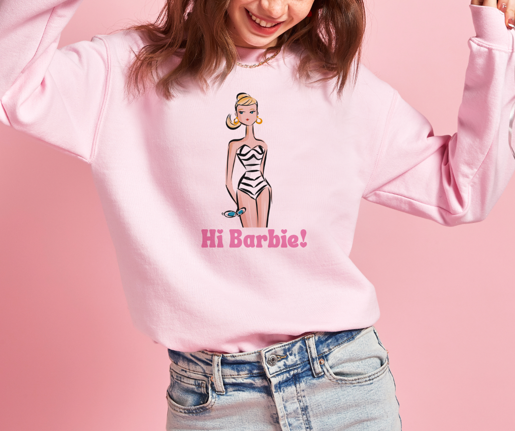 Hi Barbie Sweatshirt