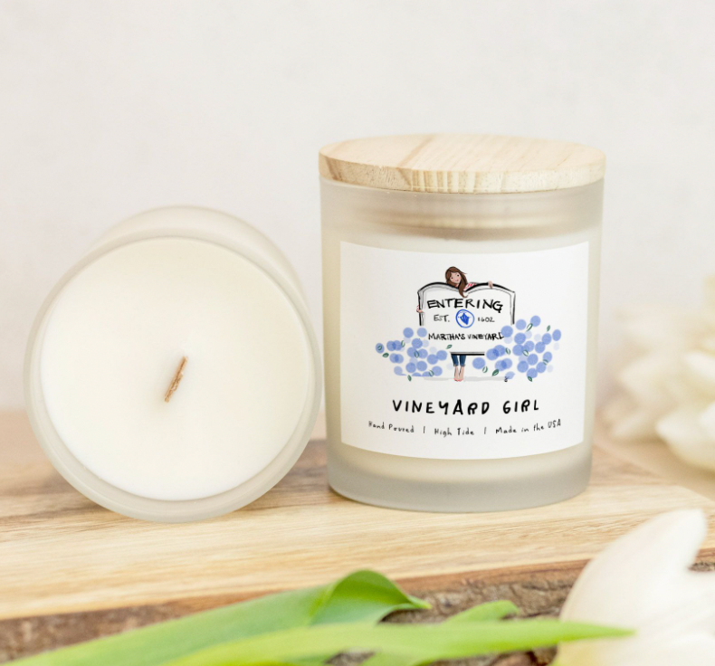 East Coast Girls Frosted Candles