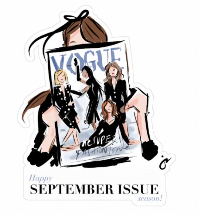 September Issue Sticker