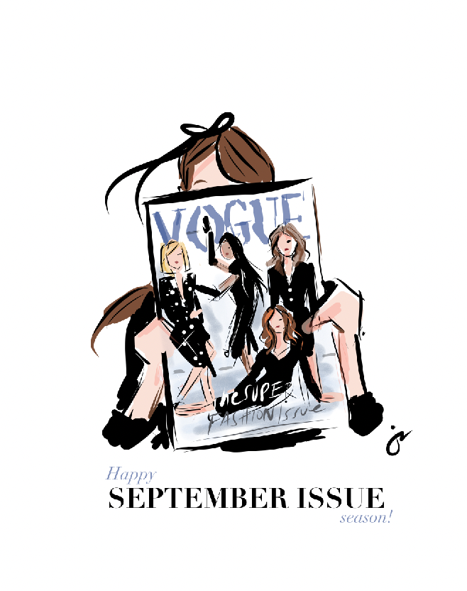 September Issue Art Print