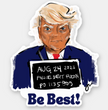 Trump Mug Shot Sticker