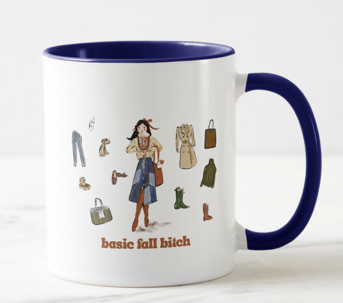 Basic Fall Bitch Mug