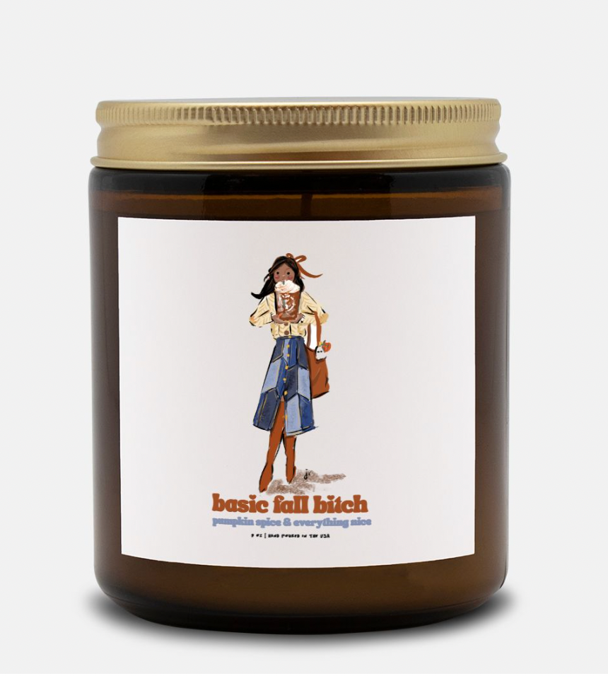 2023 Basic Fall Bitch Amber Candle