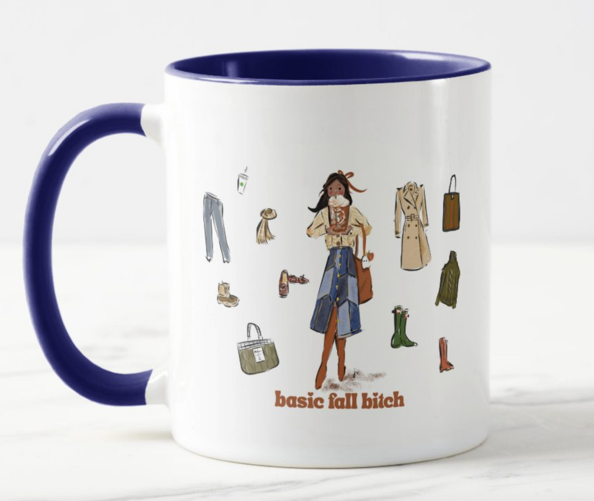 Basic Fall Bitch Mug