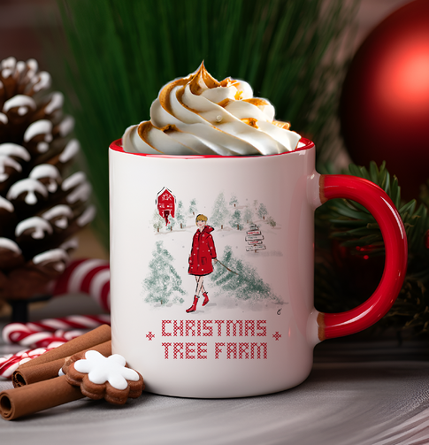 Taylor Swift Christmas Tree Farm Mug – Jennifer Vallez