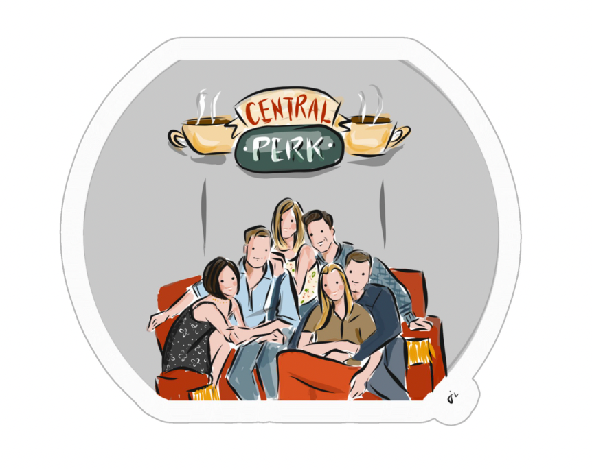 Friends Sticker