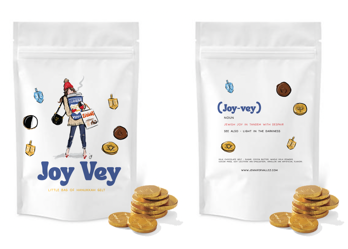 Joy Vey Hanukkah Gelt