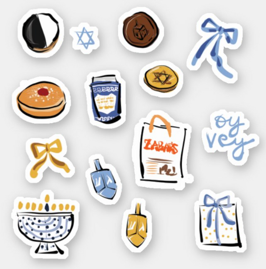 Hanukkah Stuff Sticker