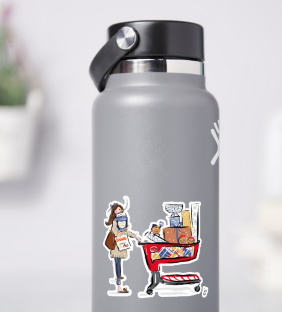 Hanukkah Target Shopper Sticker