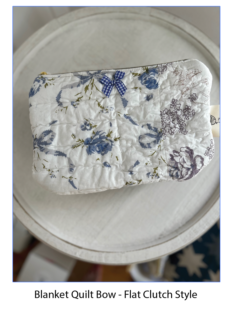 Handmade Cotton Fabric Zip Pouches