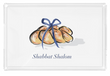 Shabbat Shalom Acrylic Challah Tray