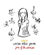 Free Lunar New Year 2024  Coloring Page (PDF)