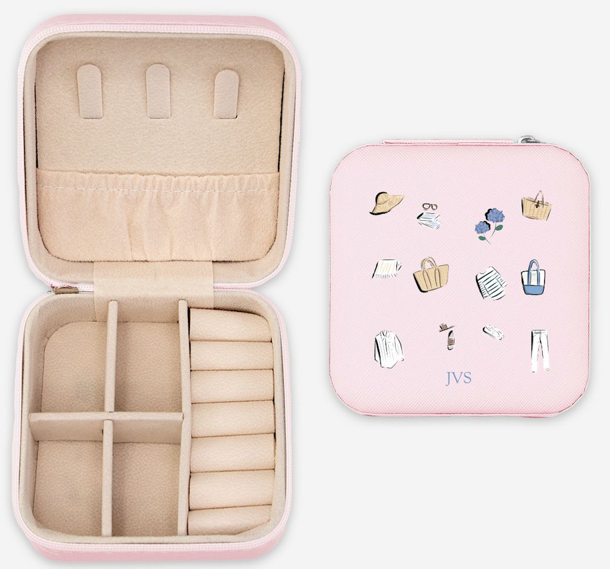 Coastal Grandma Jewelry Box - Monogrammed