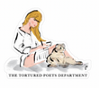 Taylor Swift Tortured Poets Department Sticker