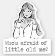 Taylor Swift Tortured Poets Department Little Old Me Sticker