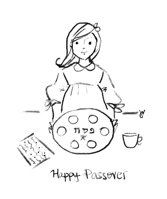 Passover Coloring Page (PDF)