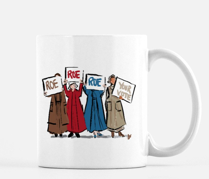 New! Roe Your Vote Handmaid's Mugs