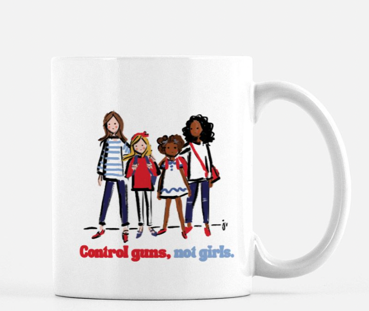 Control Guns, Not Girls Mug