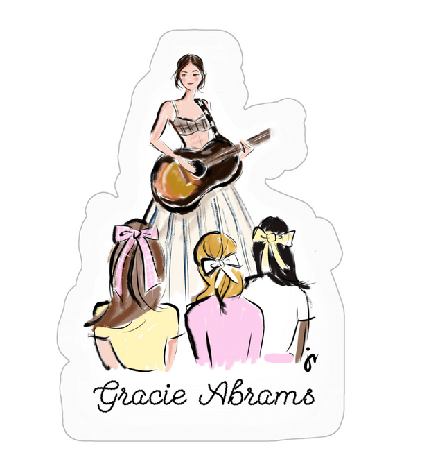 Gracie Abrams Sticker Jennifer Vallez