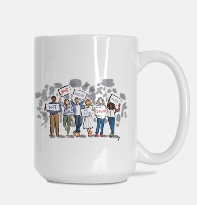 Protest Trump For Free Trump Mug
