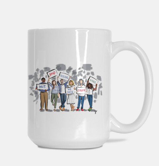 Protest Trump For Free Trump Mug