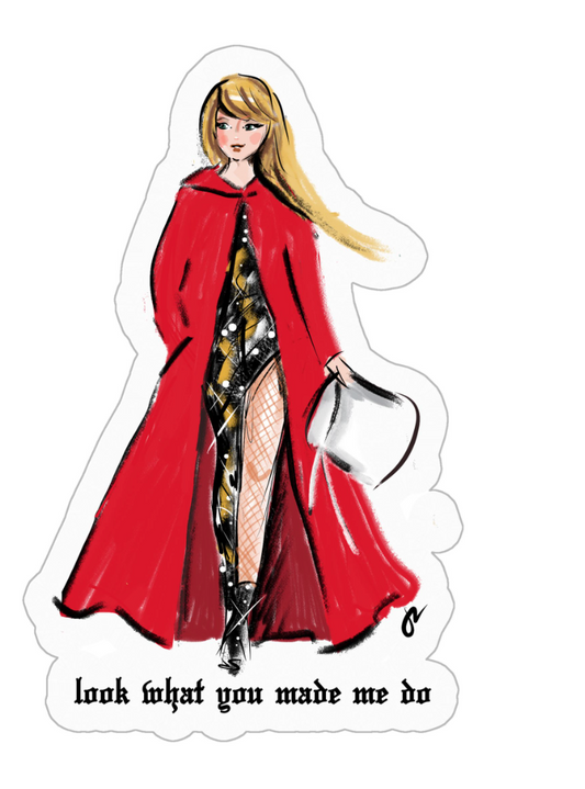 Look What You Made Me Do Sticker