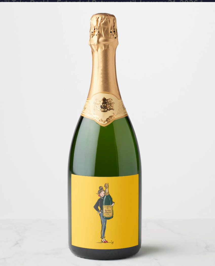 For When It Happens - Wine Labels