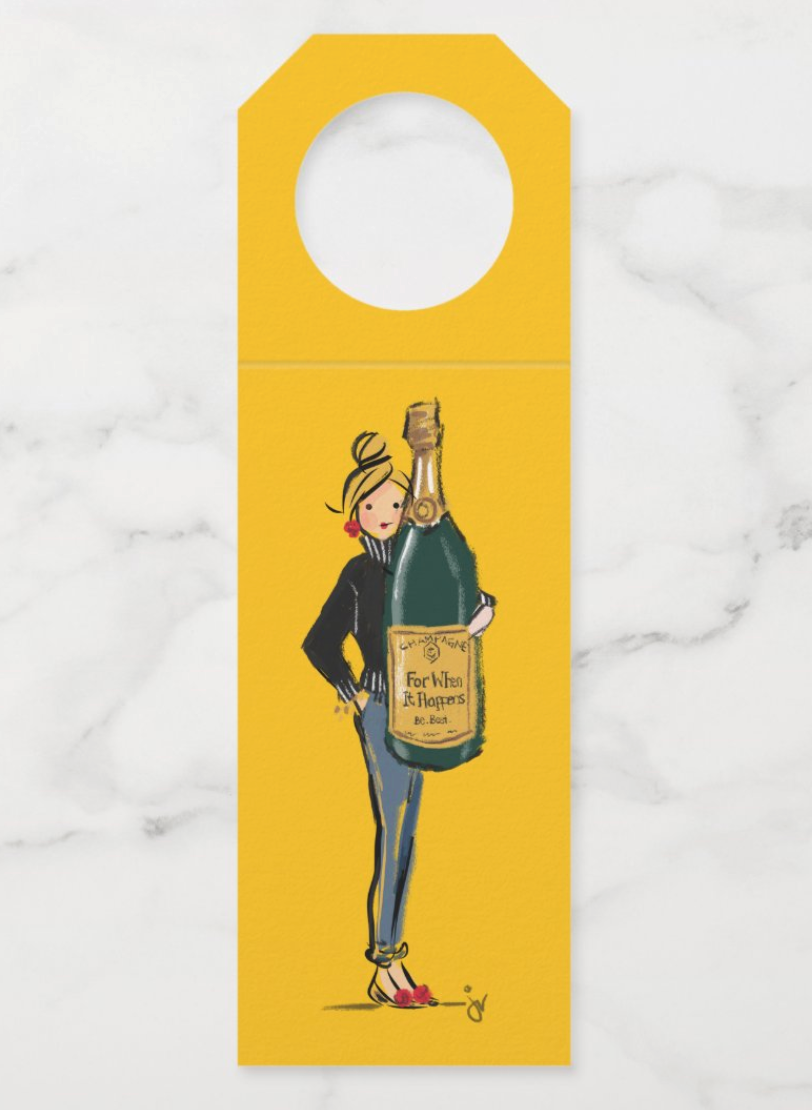 For When It Happens - Bottle Hangers