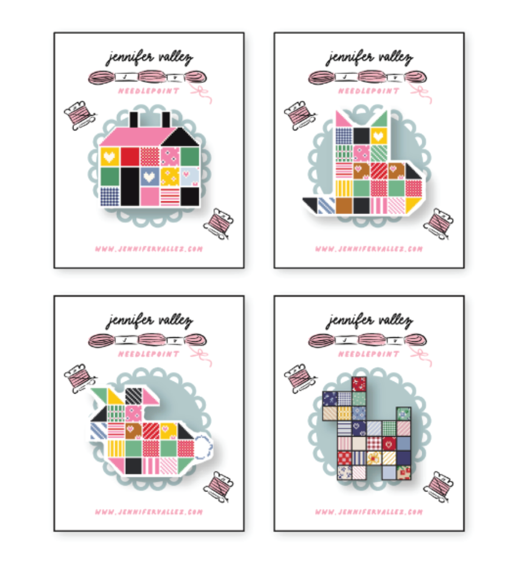 Vintage Patchwork Quilt Needleminders