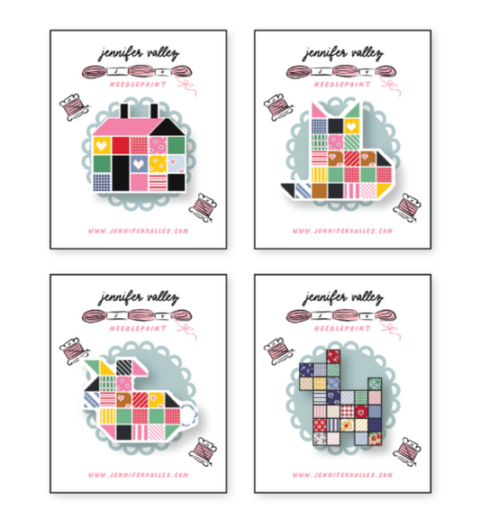 Vintage Patchwork Quilt Needleminders