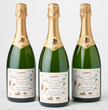 Good. I'm Glad He's Dead. Champagne Bottle Stickers