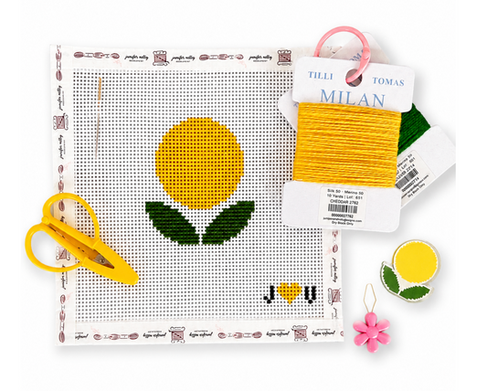 Needlepoint Beginner Kit - Flower