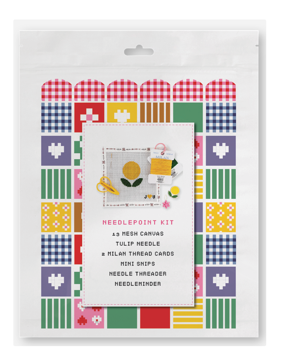 Needlepoint Beginner Kit - Flower